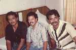 With Dennis Josef & Unni